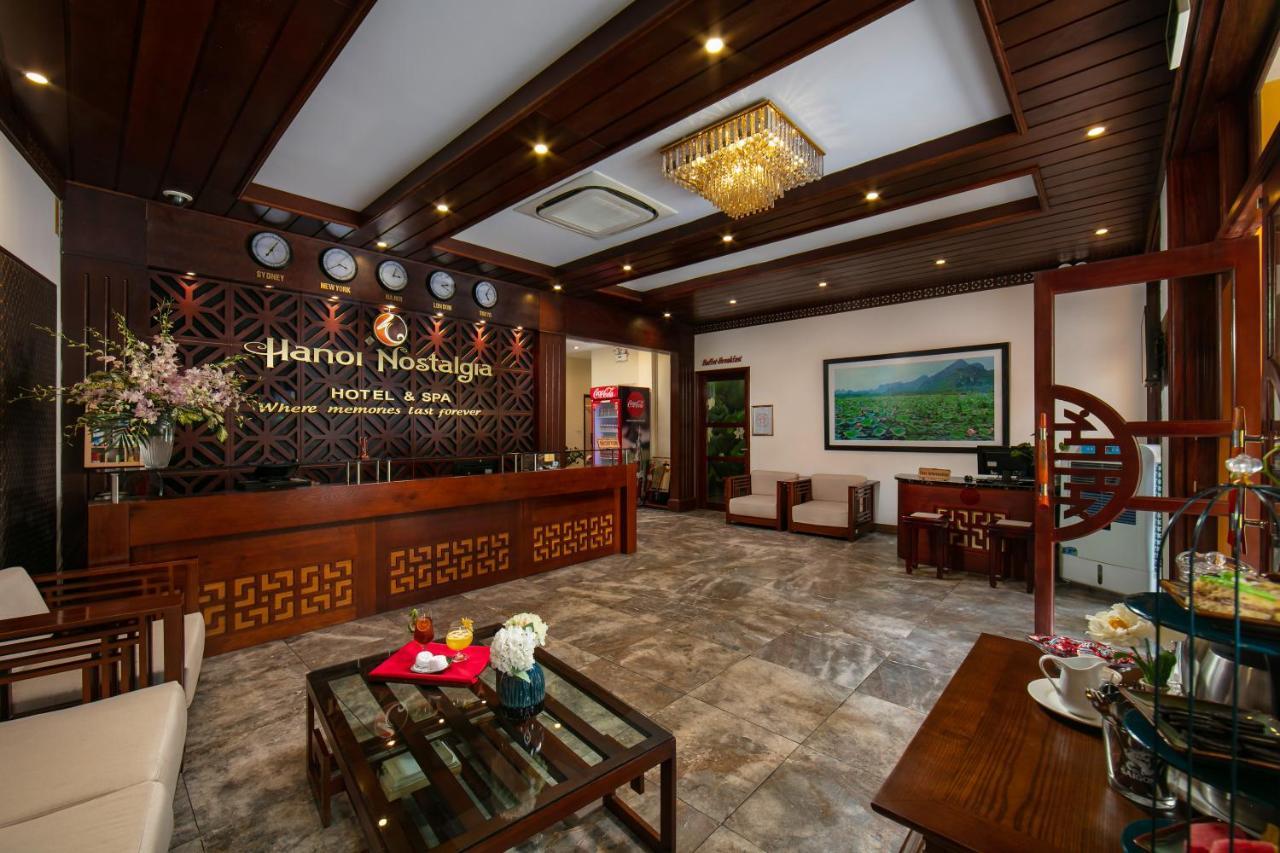 Hanoi Nostalgia Hotel & Spa Exterior photo